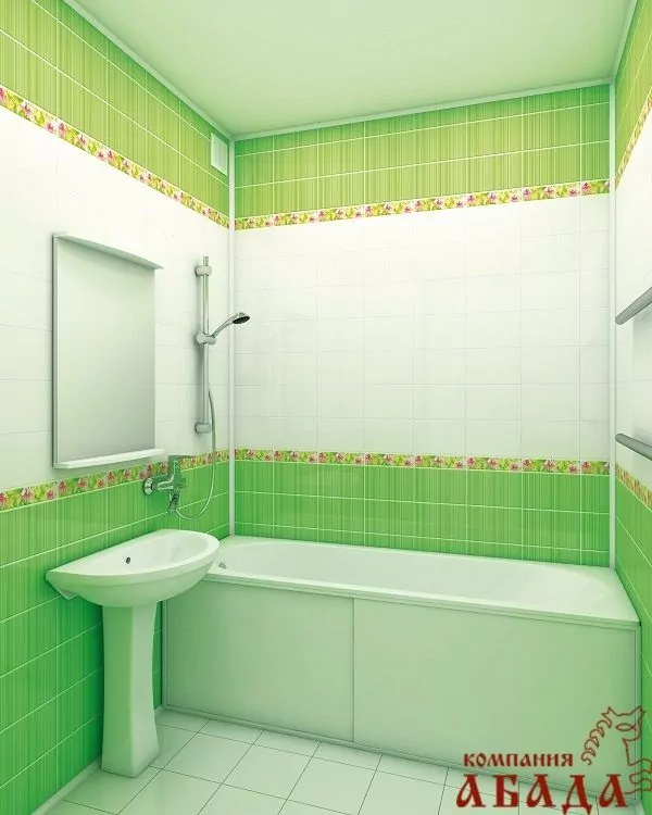 Ремонт ванной 1,7х1,7 м. за 58000₽﻿ с материалом и сантехникой