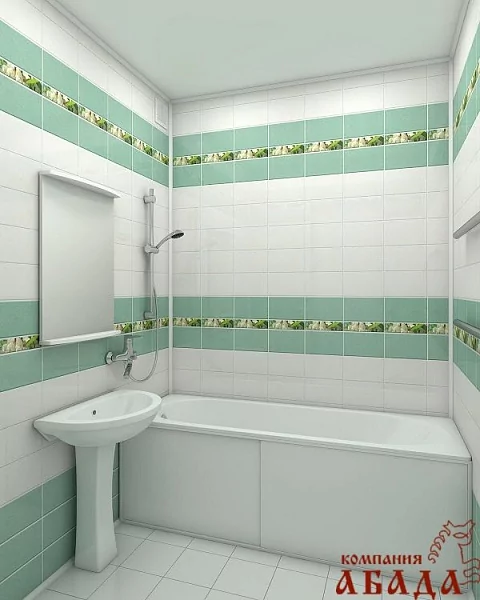Ремонт ванной 1,7х1,7 м. за 58000₽﻿ с материалом и сантехникой | Абада